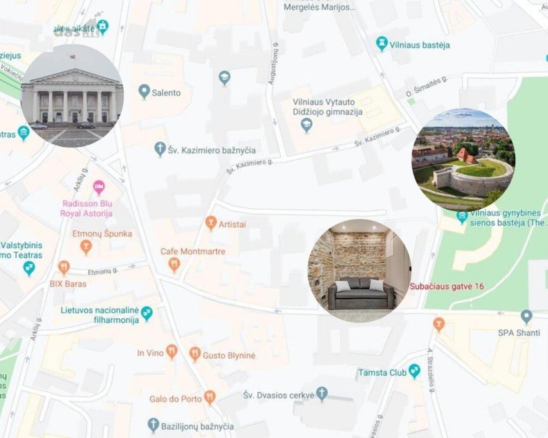 Mini Apartament By Town Hall, Self Chek-In Vilnius Luaran gambar